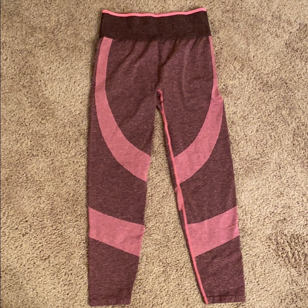 NWOT PINK Seamless Tights/Leggings